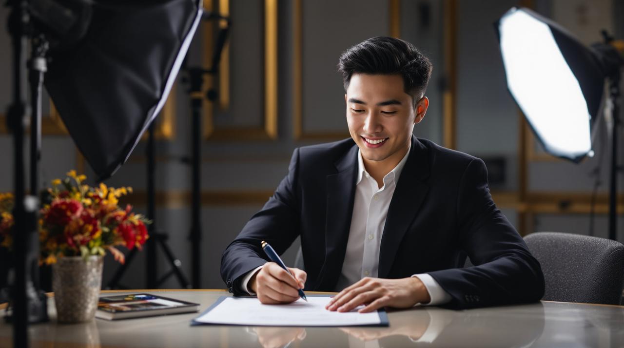 糖心肉视频签约新生代演员陈晓宇,共同开启全新合作篇章